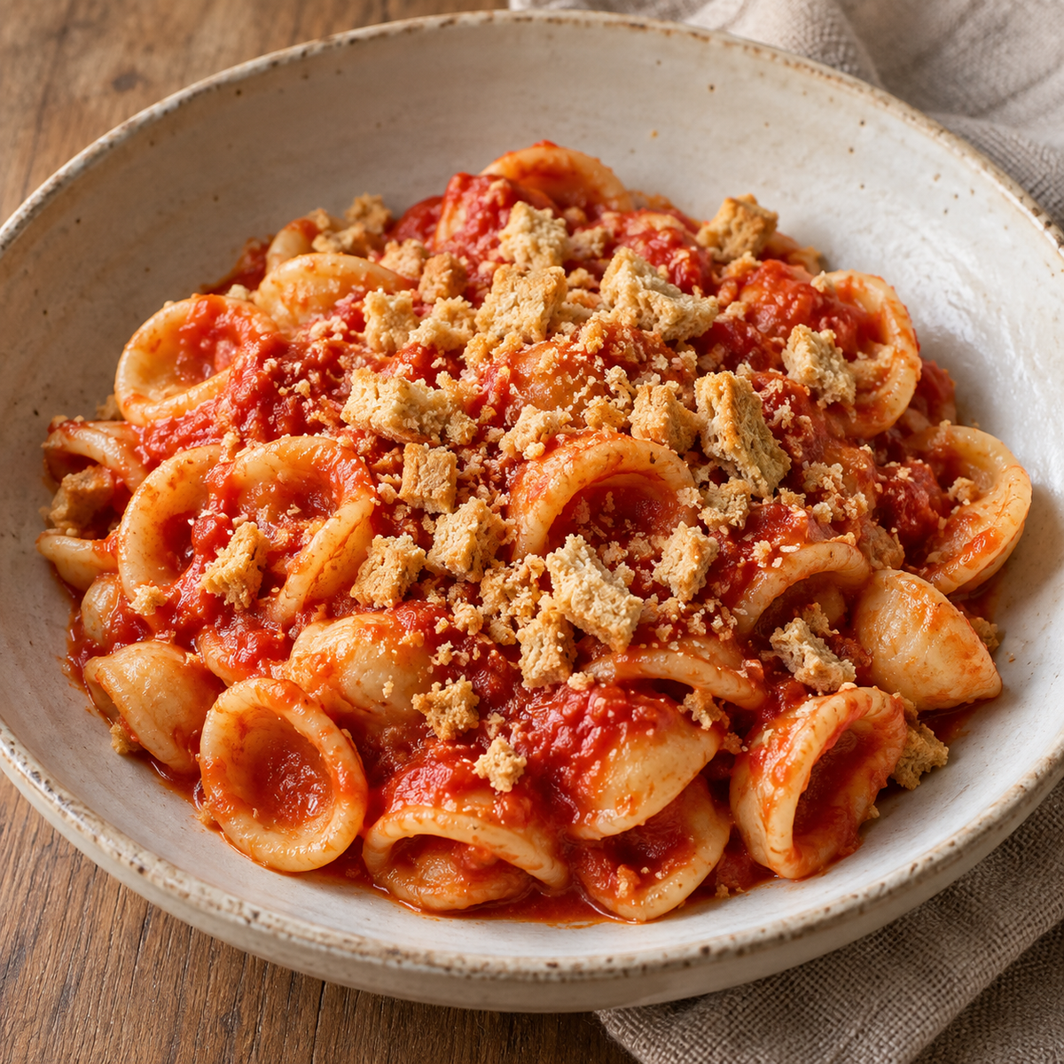Illustrative finished dish for The Puglia Table — generated image